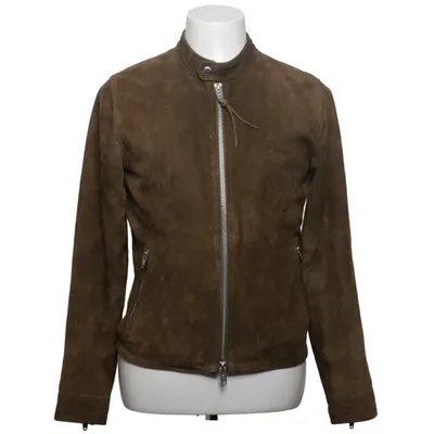 Leather jacket (Brown, Green) from Rockandblue Leather