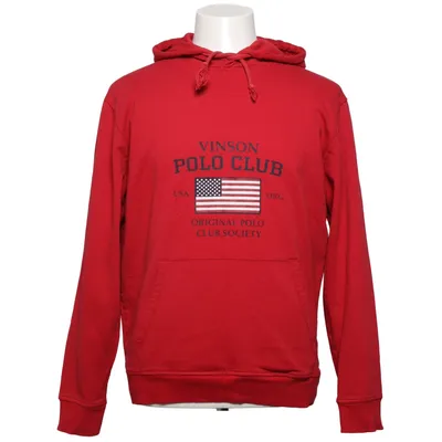 Hættetrøje (Rød) fra Vinson Polo Club Bomuld, Polyester
