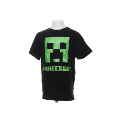 T-shirt (Svart, Grön) från Minecraft Bomull