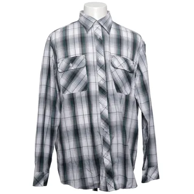 Flanellen overhemd (Wit, Zwart, Groen) van Reject Katoen, Polyester
