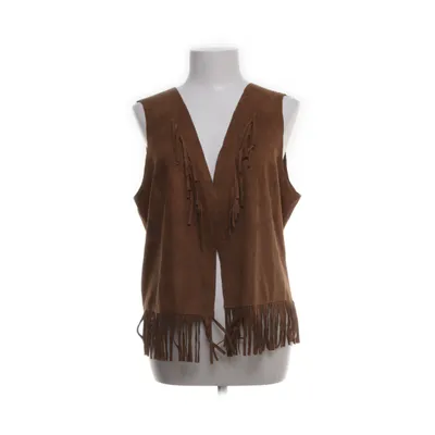 Gilet (Beige) van Qed London Elastaan, Polyester