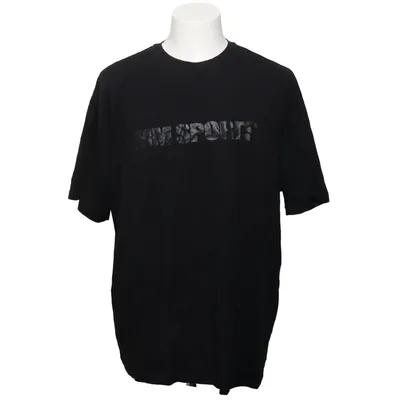 T-shirt (Noir) de MM Sports Coton, Élasthane
