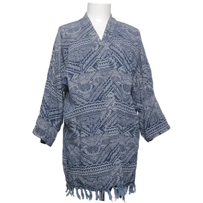 Kimono (Blue, White) from Pull & Bear Denim