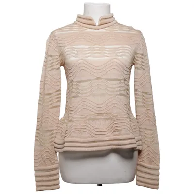 Haut (Beige, Or) de Missoni Coton, Fibre métallique, Polyamide