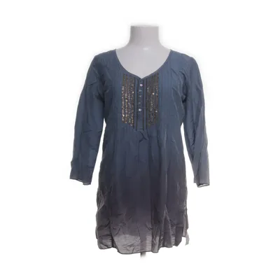 Tuniek (Blauw, Meerkleurig) van Alchemist Katoen, Zijde