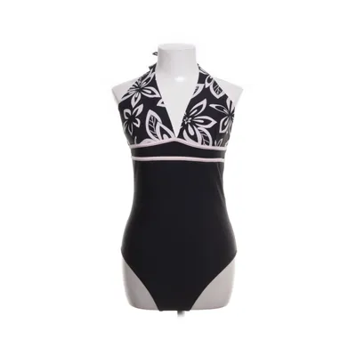 Badpak (Zwart, Roze) van Lascana Elastaan, Nylon, Polyester
