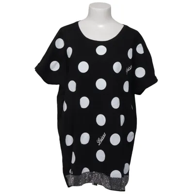 Haut (Noir, Blanc) de Megi Collection Coton, Élasthane