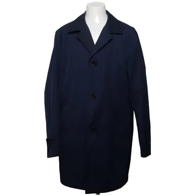 Manteau (Bleu) de Hugo Boss Coton, Polyester