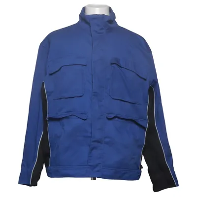 Work jacket (Blue, Black) from Engelbert Strauss Cotton, Polyester