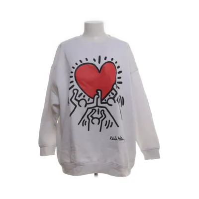 Sweatshirt (White, Multicolored) from Keith Haring