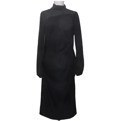 Jurk (Zwart) van Sportmax Elastaan, Zijde, Wol