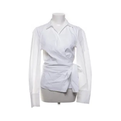 Wikkelblouse (Wit) van Marc Cain