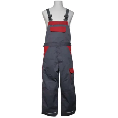 Hängselbyxor (Grå, Röd, Flerfärgad) från Fristads Kansas Bomull, Polyester