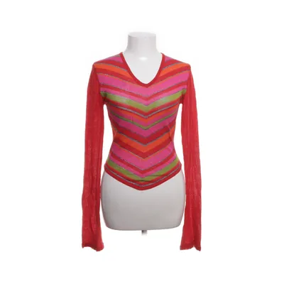 Trui (Rood, Meerkleurig) van ONLY Nylon, Viscose