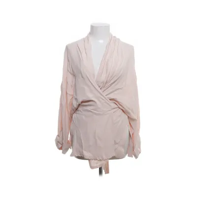 Wikkelblouse (Beige) van Rodebjer Viscose
