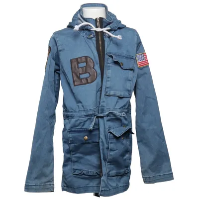 Denim jacket (Blue) from The Brand Cotton, Elastane, Polyester