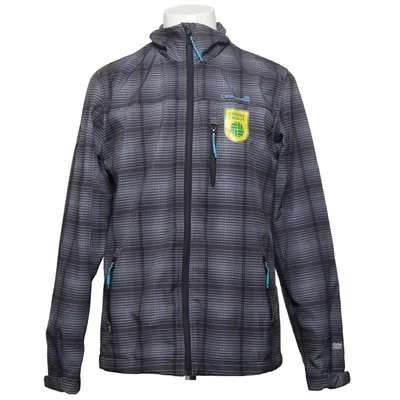 Softshell jacket (Gray, Black) from Catmandoo Polyester