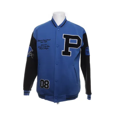 Collegejacka (Blå, Svart, Vit) från FSBN Bomull, Polyester