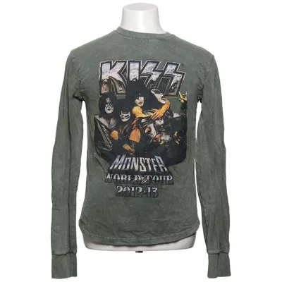 Langærmet t-shirt (Grøn) fra Kiss Bomuld