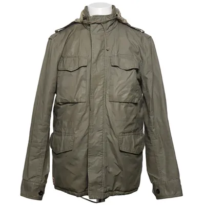 Jakke (Grøn) fra Jack & Jones Vintage Polyamid, Polyester
