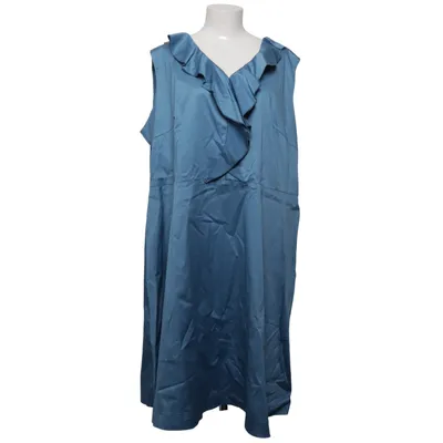 Robe (Bleu) de Manon Baptiste Coton, Élasthane