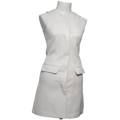 Dress (White) from Divided by H&M Elastane, Polyester