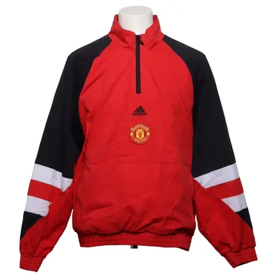 Trainingsjack (Rood, Zwart, Wit) van Adidas Katoen, Gerecycled polyester