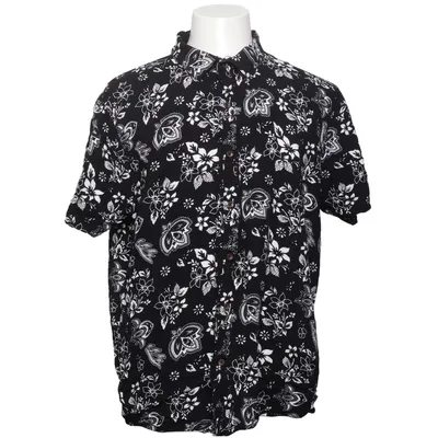 Korte mouwen shirt (Zwart, Wit) van Peacocks Viscose