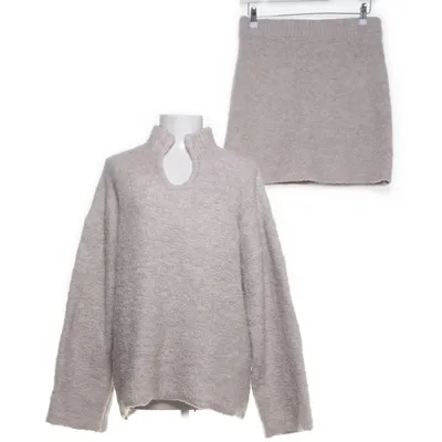 Set (Beige) from Object Acrylic, Elastane, Nylon, Polyester, Wool