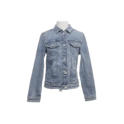 Spijkerjas (Blauw) van Denim Katoen, Elastaan