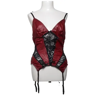 Déshabillé (Rouge, Noir) de Cottelli Collection Élasthane, Polyamide