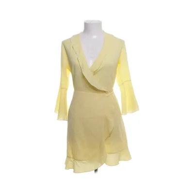 Omlottklänning (Gul) från Sanne Alexandra Polyester, Elastan