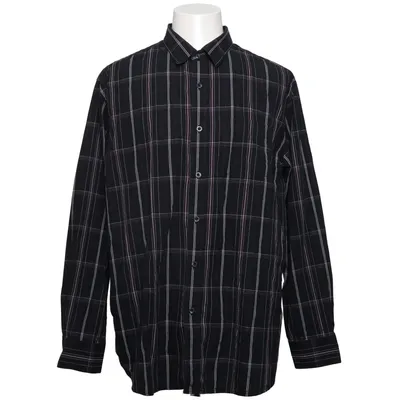 Skjorte (Sort, Hvid) fra Midtown Bomuld, Polyester