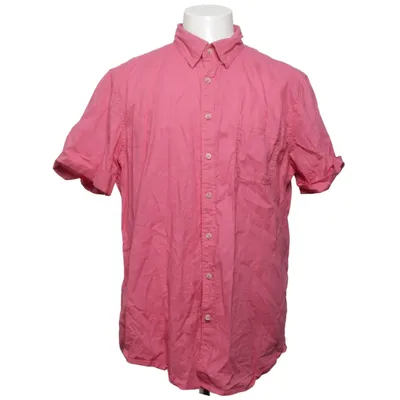 Short sleeve shirt (Pink) from Dressmann Cotton, Linen