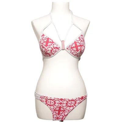 Bikini (Rouge, Blanc) de Power Flower Élasthane, Polyamide