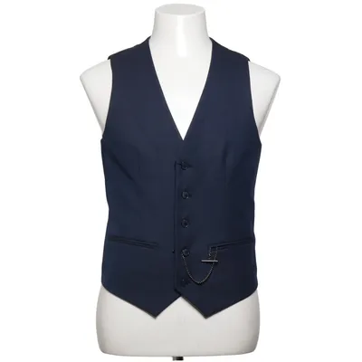 Jakkesætsvest (Blå) fra Devred Elastan, Polyester, Viscose