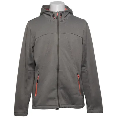 Capuchon sweater (Grijs, Oranje) van Wildebeast Polyester