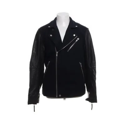 Biker jacket (Blue, Black) from Emilio