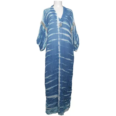 Långklänning (Blå, Vit) från Anthropologie