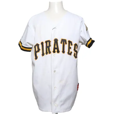 Maillot de baseball (Blanc, Noir, Jaune) de Rawlings