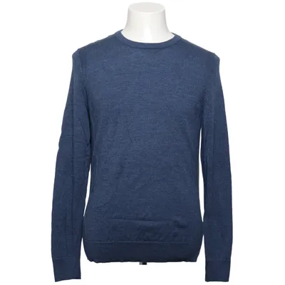 Pull-over (Bleu) de Express Laine de mouton, Polyamide