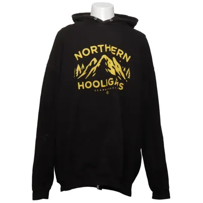 Hættetrøje (Grå, Gul) fra Northern Hooligans Bomuld, Polyester