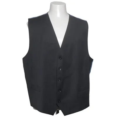Kostymväst (Grå, Blå) från Dressmann Elastan, Polyester, Viskos, Ull