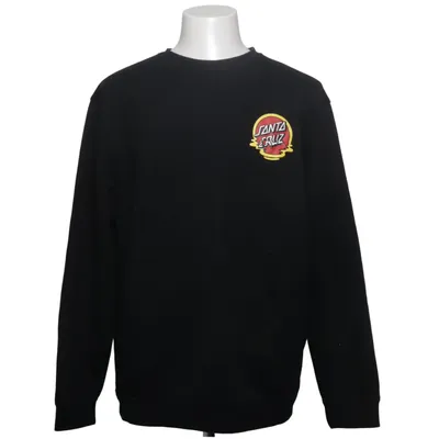 Sweatshirt (Sort) fra Santa Cruz Bomuld, Polyester