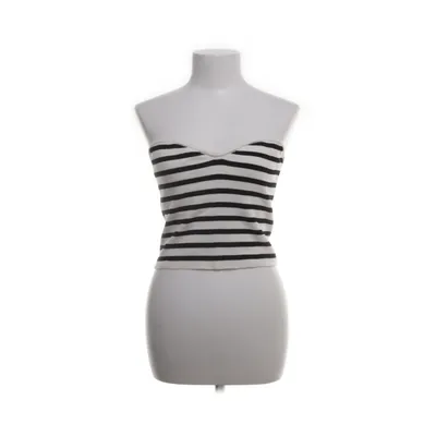 Tube top (White, Black) from H&M