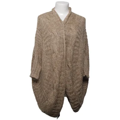 Cardigan (Beige) de Dranella Acrylique, Coton, Mohair, Polyester, Laine