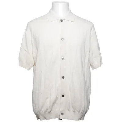 Chemise à manches courtes (0931) de Massimo Dutti Coton, Lin