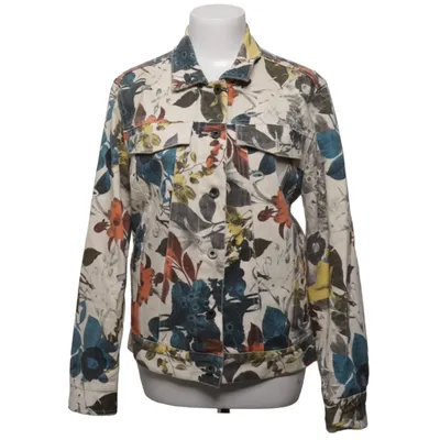 Veste en jean (Blanc, Multicolore) de Wood Wood Coton, Élasthane