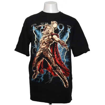 T-shirt (Sort, Flerfarvet) fra Black Timber