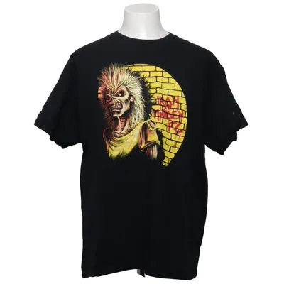 T-shirt (Zwart, Meerkleurig) van Gildan Katoen
